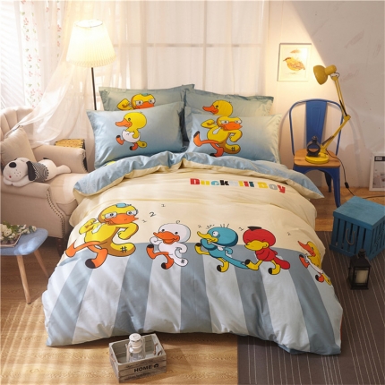 芃成家纺 40平网四件套 啦啦队