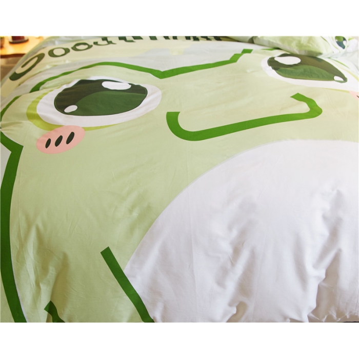 91家纺网 家纺一手货源 找家纺 芃成家纺 40平网四件套 青蛙王子