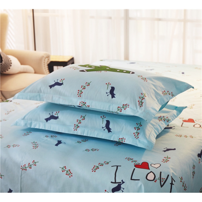 91家纺网 家纺一手货源 找家纺 芃成家纺 40平网四件套 甜蜜之旅