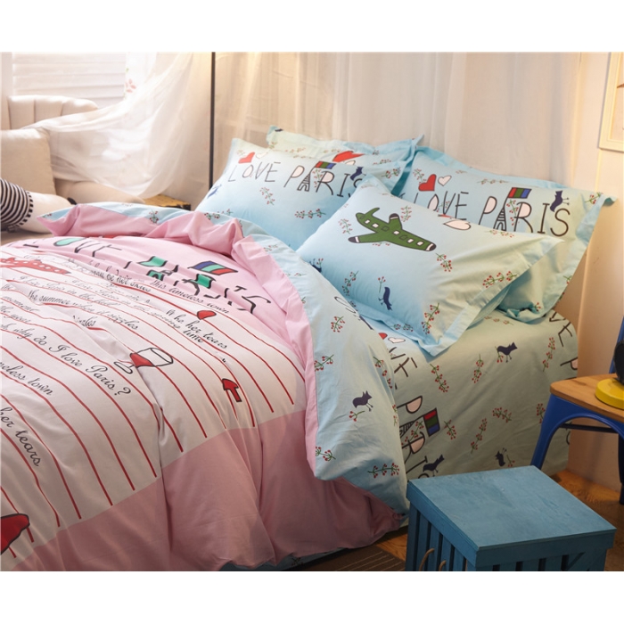 91家纺网 家纺一手货源 找家纺 芃成家纺 40平网四件套 甜蜜之旅