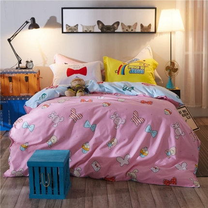 91家纺网 家纺一手货源 找家纺 （总）芃成家纺 活性磨毛混搭四件套