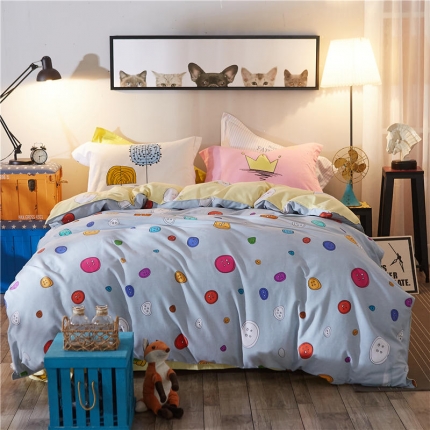 91家纺网 家纺一手货源 找家纺 （总）芃成家纺 活性磨毛混搭四件套