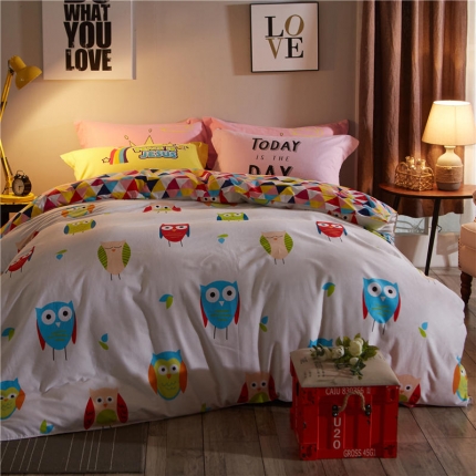 91家纺网 家纺一手货源 找家纺 （总）芃成家纺 活性磨毛混搭四件套