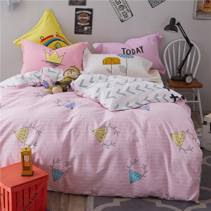 91家纺网 家纺一手货源 找家纺 （总）芃成家纺 活性磨毛混搭四件套