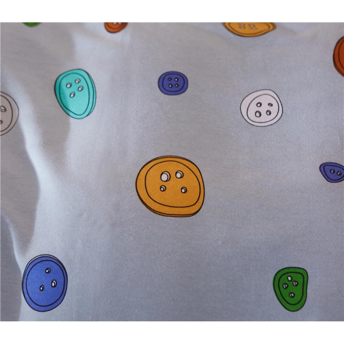 91家纺网 家纺一手货源 找家纺 芃成家纺 活性磨毛混搭四件套多彩纽扣