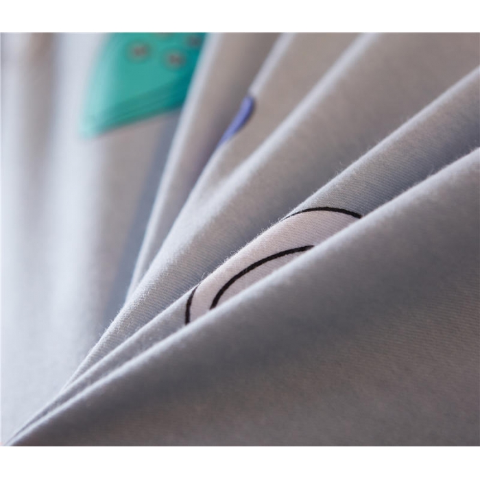 91家纺网 家纺一手货源 找家纺 芃成家纺 活性磨毛混搭四件套多彩纽扣