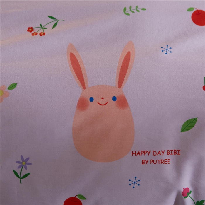 91家纺网 家纺一手货源 找家纺 芃成家纺 活性磨毛混搭四件套花花世界