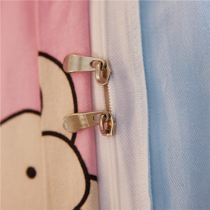 91家纺网 家纺一手货源 找家纺 芃成家纺 活性磨毛混搭四件套欢乐童年