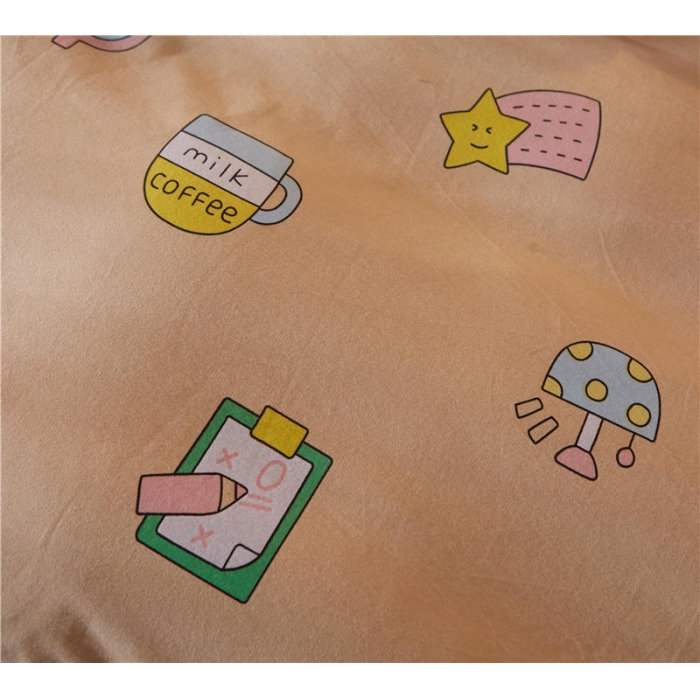 91家纺网 家纺一手货源 找家纺 芃成家纺 活性磨毛混搭四件套欢乐午夜