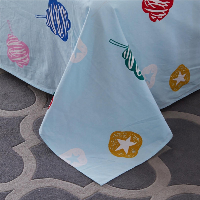 91家纺网 家纺一手货源 找家纺 芃成家纺 活性磨毛混搭四件套简爱