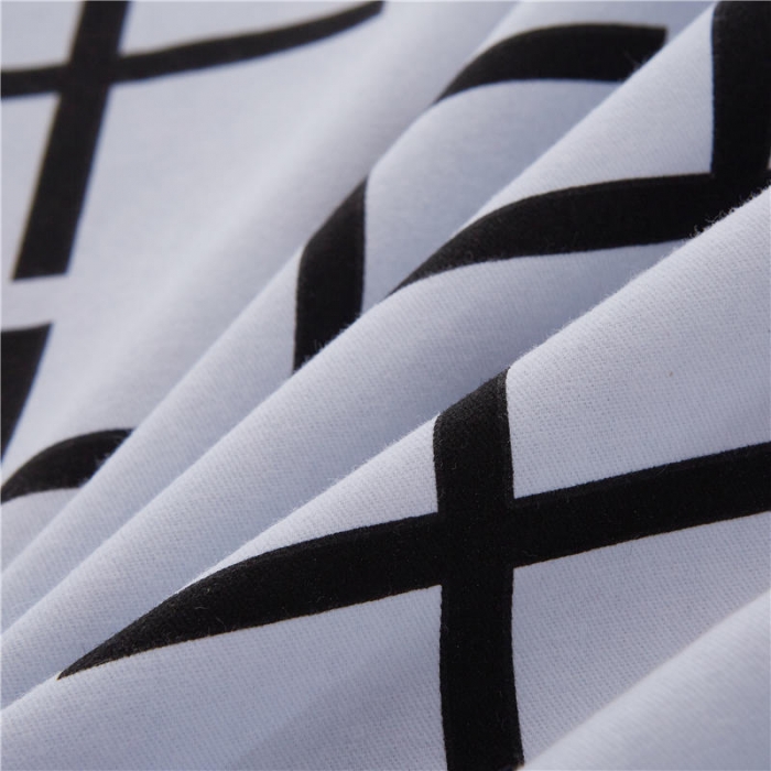 91家纺网 家纺一手货源 找家纺 芃成家纺 活性磨毛混搭四件套简约格调