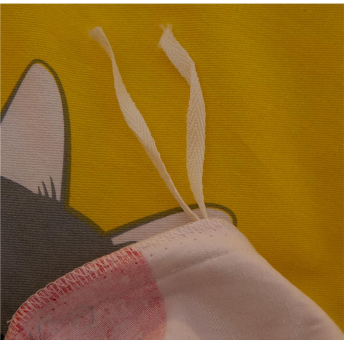 91家纺网 家纺一手货源 找家纺 芃成家纺 活性磨毛混搭四件套猫恋上鱼