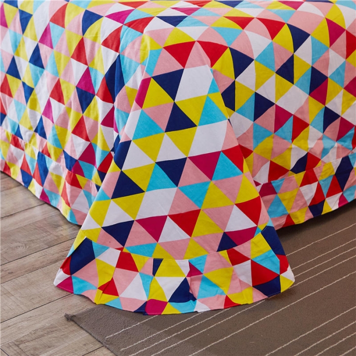 91家纺网 家纺一手货源 找家纺 芃成家纺 活性磨毛混搭四件套梦幻时光