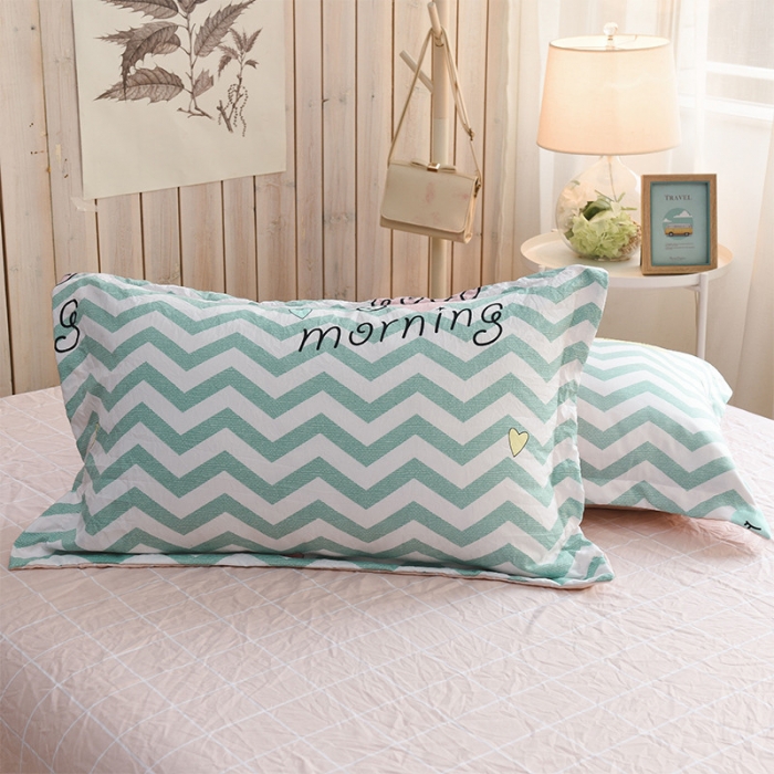 91家纺网 家纺一手货源 找家纺 芃成家纺 磨毛水洗棉四件套 小云朵-兰