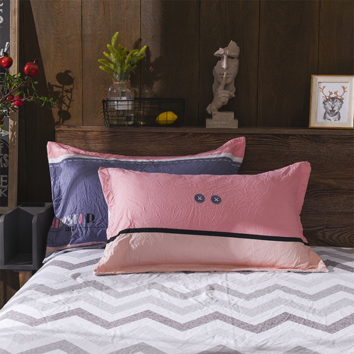 91家纺网 家纺一手货源 找家纺 芃成家纺 磨毛水洗棉四件套 巴黎风情-兰