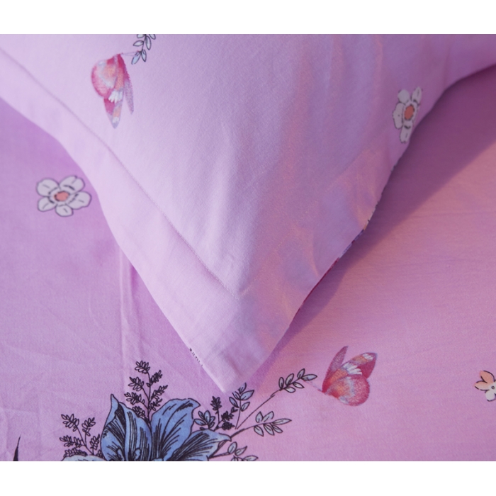 91家纺网 家纺一手货源 找家纺 芃成家纺 2017平网全棉四件套 巴黎之恋