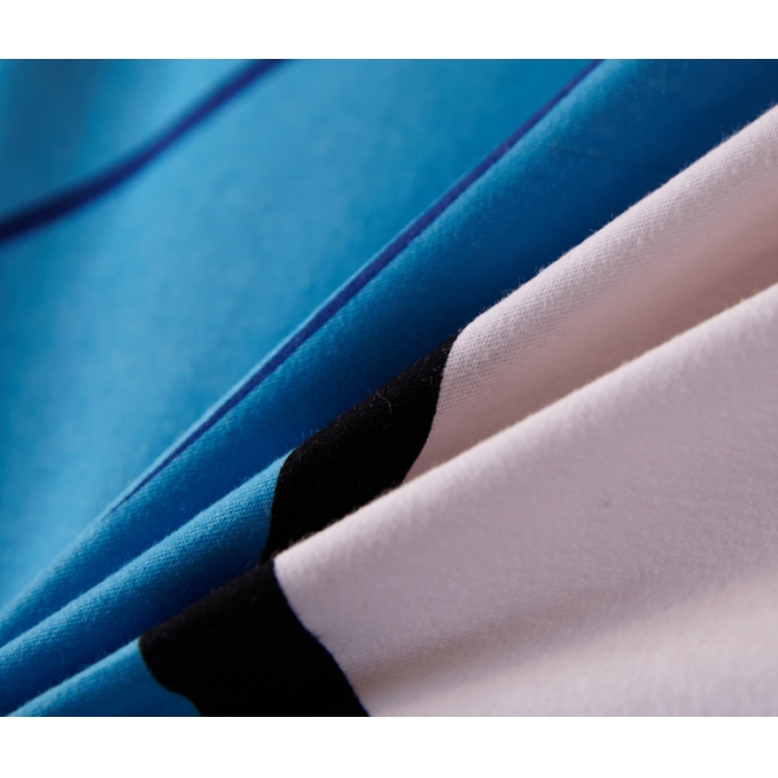 91家纺网 家纺一手货源 找家纺 芃成家纺 2017平网全棉四件套 棒球猴