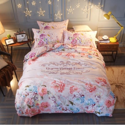 芃成家纺 2017平网全棉四件套 王者风采