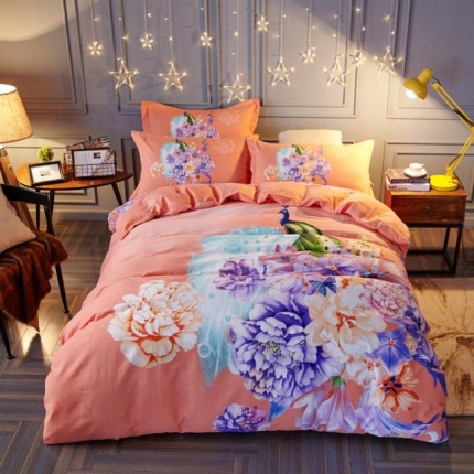 芃成家纺 2017平网全棉四件套 遇见