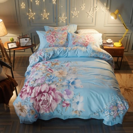 芃成家纺 2017平网全棉四件套 佐雅