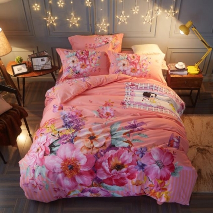 91家纺网 家纺一手货源 找家纺 （总）芃成家纺 2017平网全棉四件套