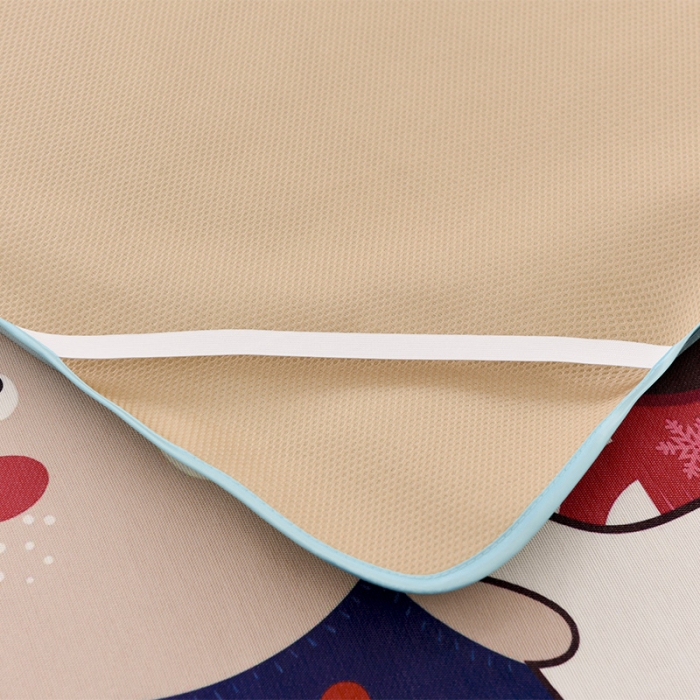 91家纺网 家纺一手货源 找家纺  芃成家纺 2020新款冰丝凉席 宝贝熊