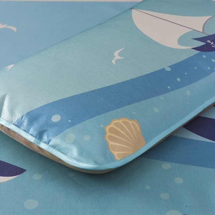 91家纺网 家纺一手货源 找家纺  芃成家纺 2020新款冰丝凉席 航海天际