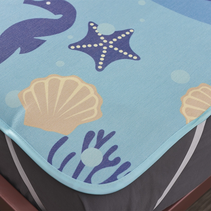 91家纺网 家纺一手货源 找家纺  芃成家纺 2020新款冰丝凉席 航海天际