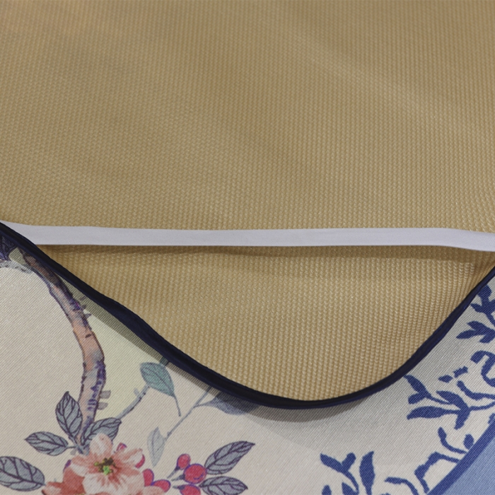 91家纺网 家纺一手货源 找家纺  芃成家纺 2020新款冰丝凉席 花好月圆