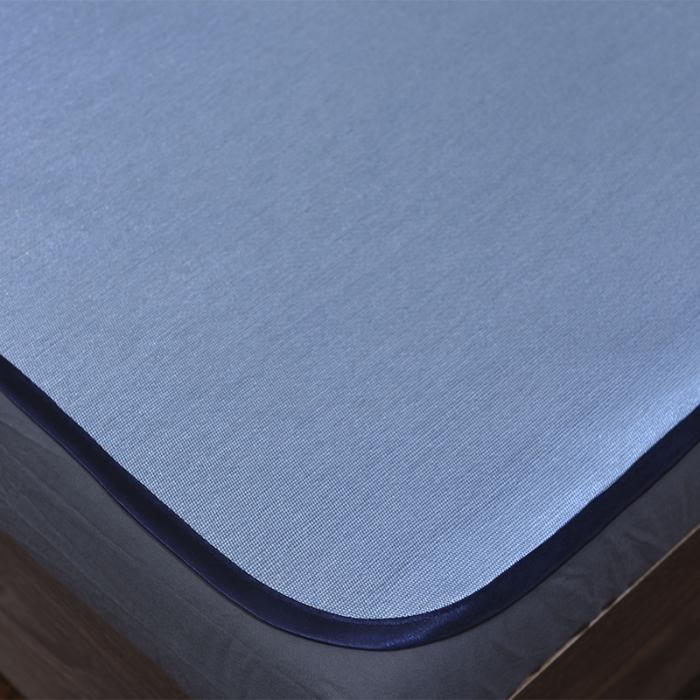 91家纺网 家纺一手货源 找家纺  芃成家纺 2020新款冰丝凉席 花间意