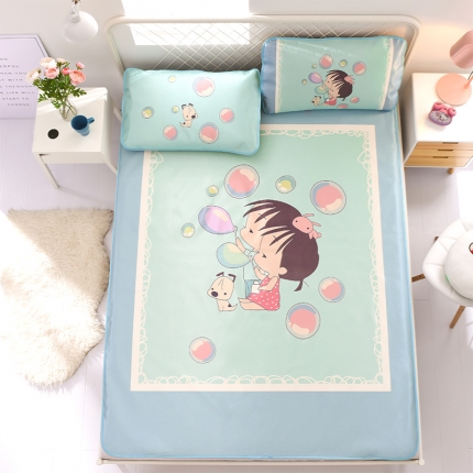  芃成家纺 2020新款冰丝凉席 欢乐童年