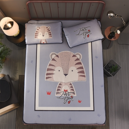  芃成家纺 2020新款冰丝凉席 萌狐