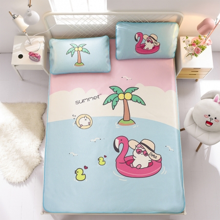  芃成家纺 2020新款冰丝凉席 清凉夏日