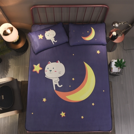  芃成家纺 2020新款冰丝凉席 夜归人