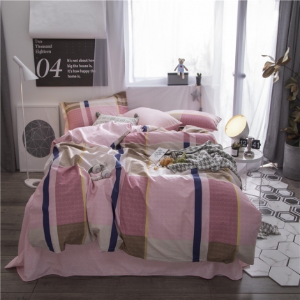 91家纺网 家纺一手货源 找家纺 （总）芃成家纺 2020全棉133X72圆网四件套