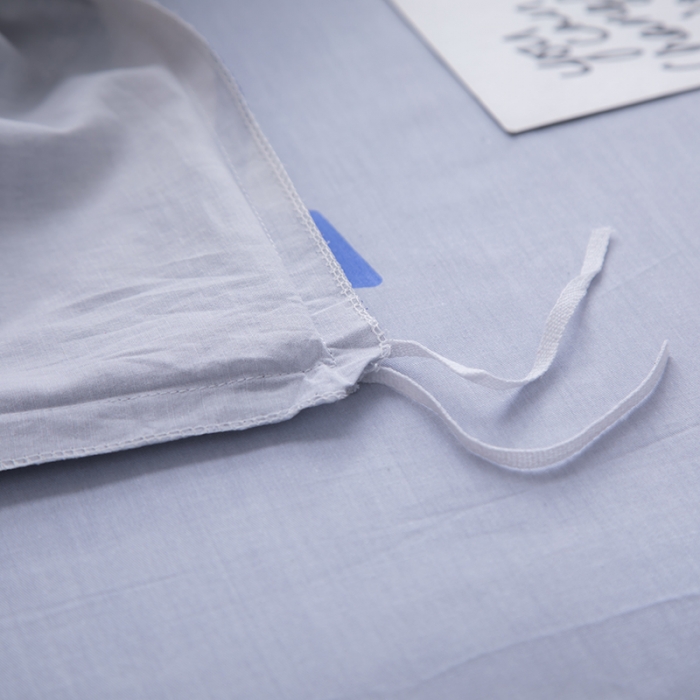 91家纺网 家纺一手货源 找家纺  芃成家纺 2020全棉133X72圆网四件套 蓝调