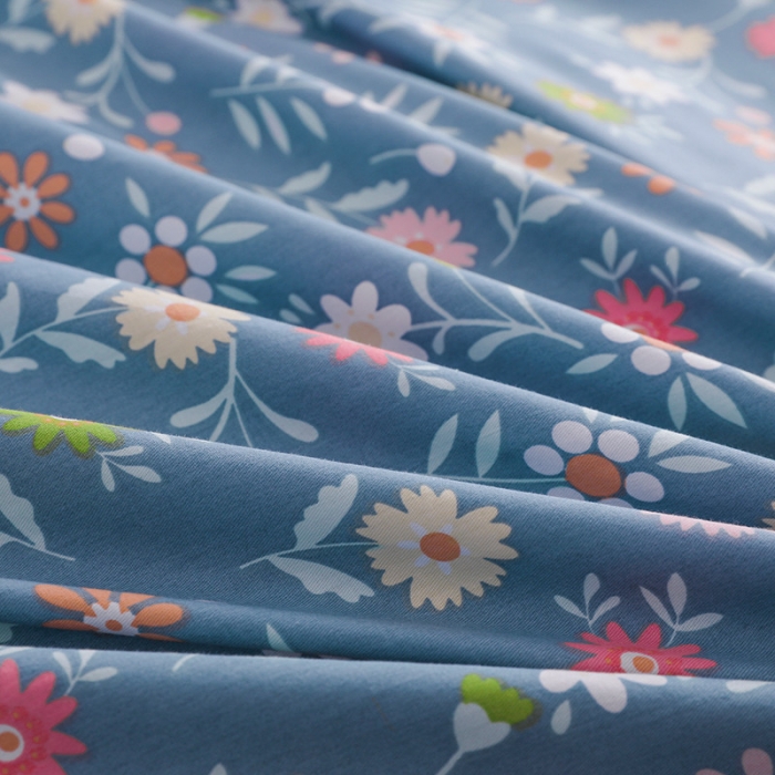 91家纺网 家纺一手货源 找家纺 芃成 2020新款全棉12868四件套 花溪