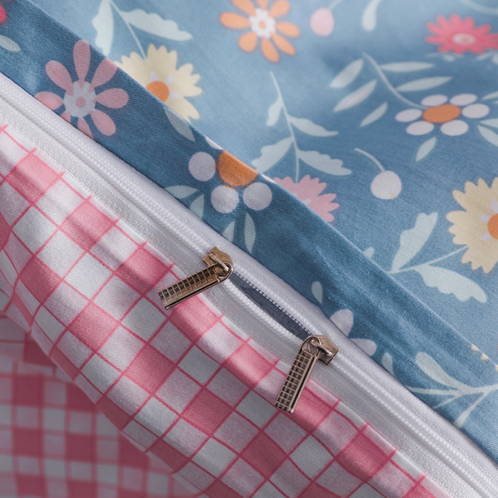 91家纺网 家纺一手货源 找家纺 芃成 2020新款全棉12868四件套 花溪