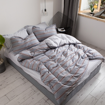 91家纺网 家纺一手货源 找家纺 芃成 2020新款全棉13070四件套 时尚秀场