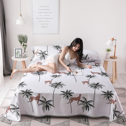 芃成 2020新款床单款凉席三件套 丛林历险