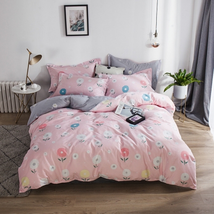 91家纺网 家纺一手货源 找家纺 （总）芃成 2020新款洛卡全棉12868单被套