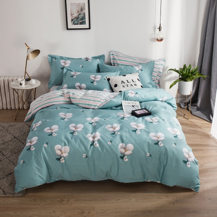 91家纺网 家纺一手货源 找家纺 （总）芃成 2020新款洛卡全棉12868单被套