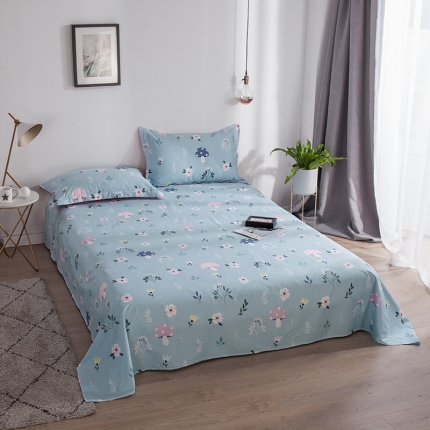 91家纺网 家纺一手货源 找家纺 芃成 2020新款洛卡全棉12868单床单 碎花拾影