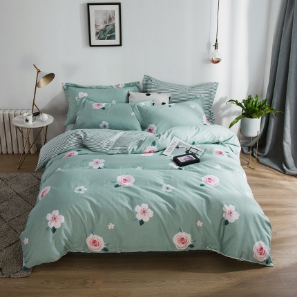 91家纺网 家纺一手货源 找家纺 （总）芃成 2020新款洛卡全棉12868单被套