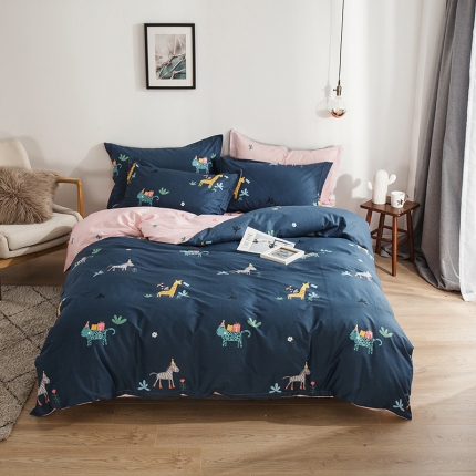 芃成 2020洛卡全棉12868四件套 格林童趣