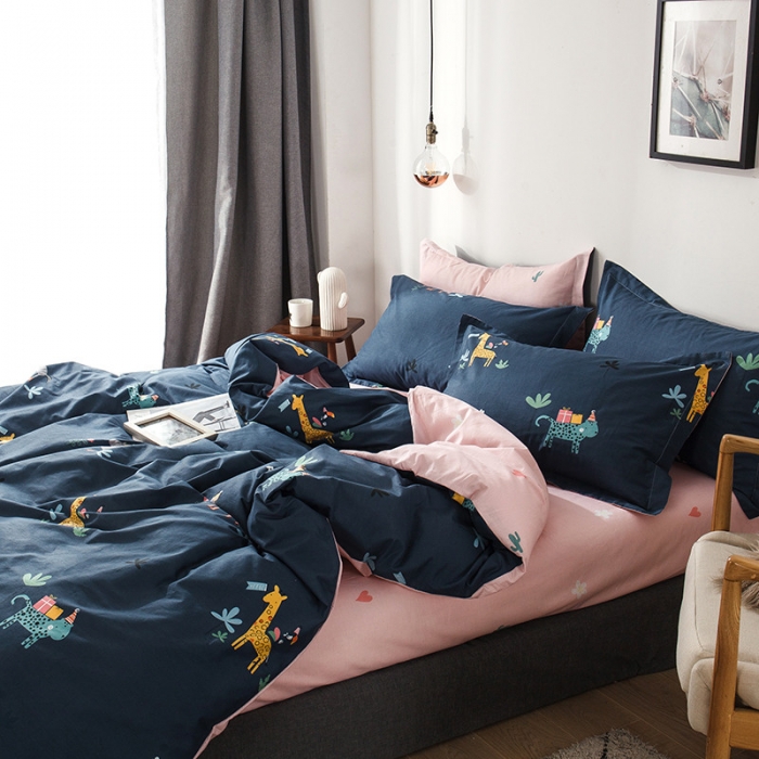 91家纺网 家纺一手货源 找家纺 芃成 2020洛卡全棉12868四件套 格林童趣