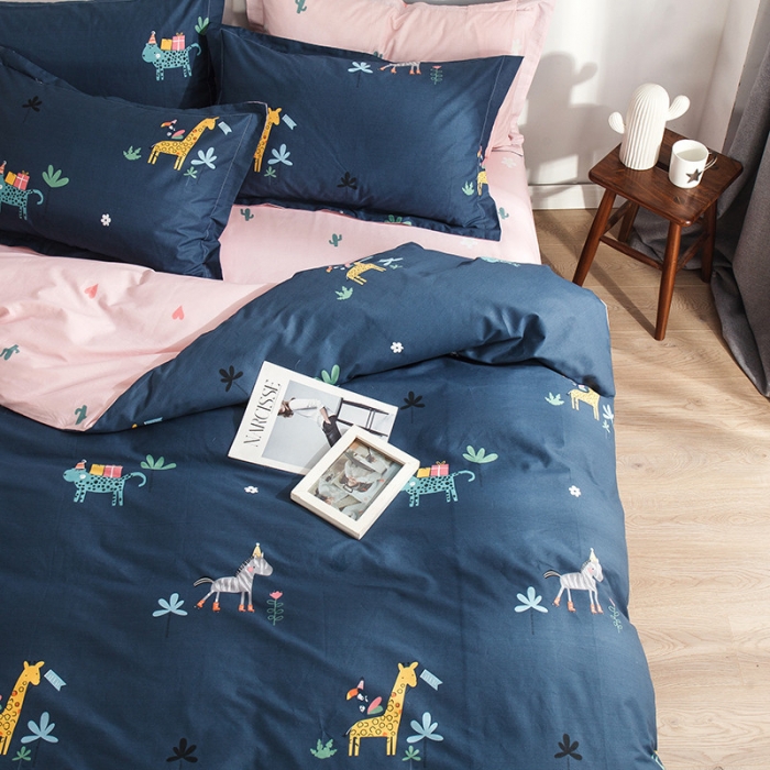 91家纺网 家纺一手货源 找家纺 芃成 2020洛卡全棉12868四件套 格林童趣