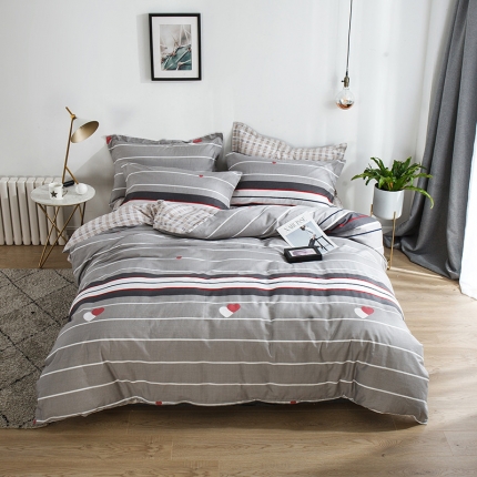 91家纺网 家纺一手货源 找家纺 芃成 2020洛卡全棉12868四件套 印象莫奈