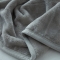 91家纺网 家纺一手货源 找家纺  植沃 450克法兰绒毯银灰色