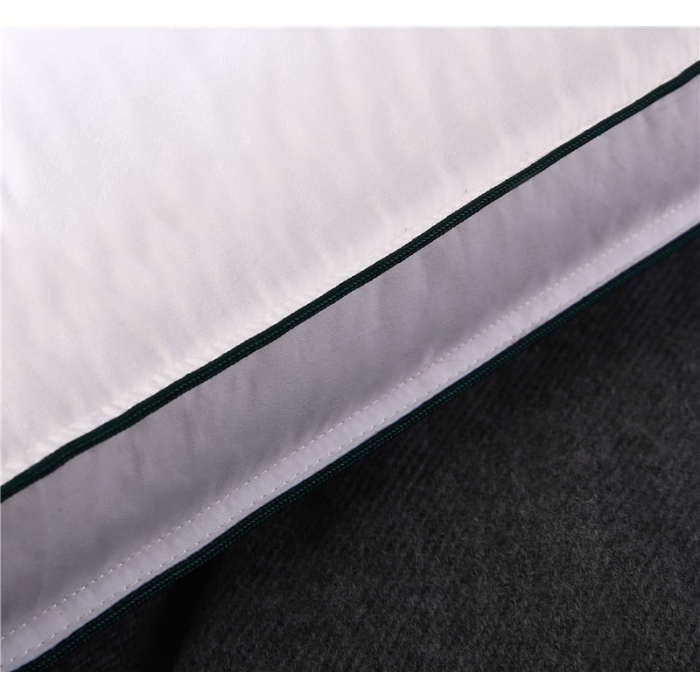 91家纺网 家纺一手货源 找家纺 贤内助 全棉奢绣羽丝定型枕舒适枕安睡枕枕芯枕头 蓝色